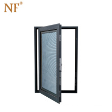 Double Glass Side-Hung Opening Casement Window PVC Window